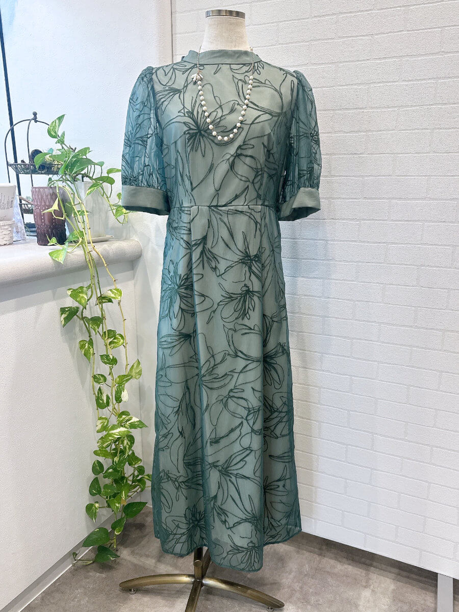 my closet / フロッキーデザインIラインドレス