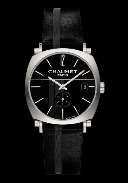 Watch Chaumet Dandy | Dandy W11270-26A Steel - Satin and Calfskin
