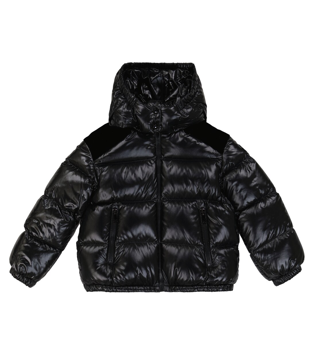 Chouelle down coat in black - Moncler Enfant | Mytheresa