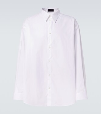 Lukre cotton shirt in white - The Row | Mytheresa