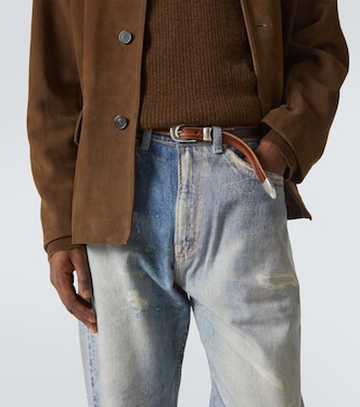 Leather belt in brown - Our Legacy | Mytheresa