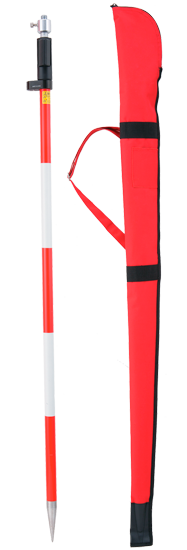 ワンタッチ式プリズムポールAタイプ｜株式会社マイゾックス:::測量