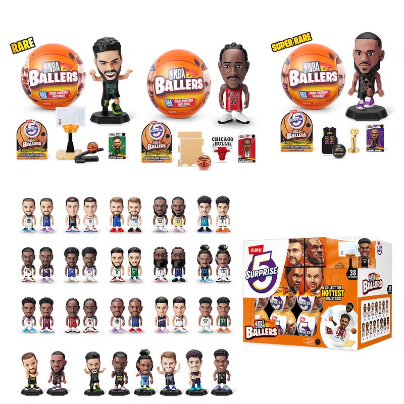 Zuru 5 Surprise Nba Baller | Collectible Surprise Toys | Toys