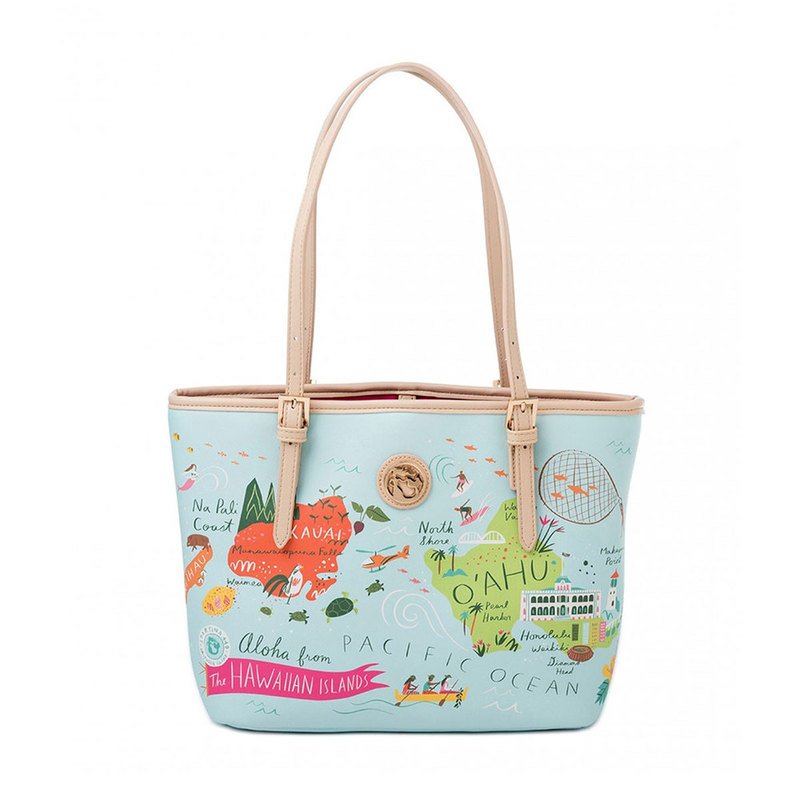 Spartina 449 Hawaii Zip Top Small Tote | Handbags | Accessories