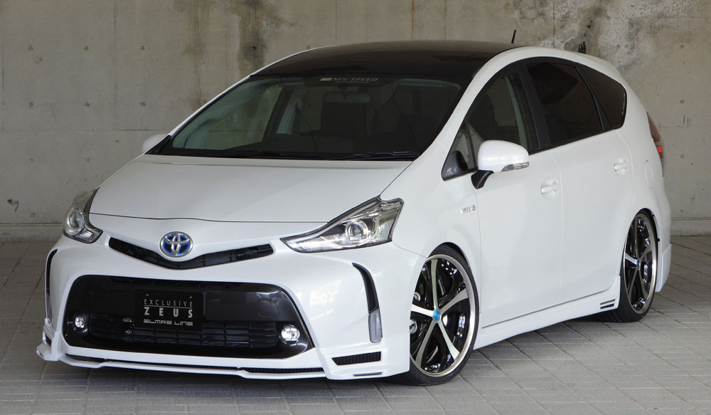 M'z SPEED | BodyKit | プリウス アルファ | PRIUS α (ZVW41W/ZVW40W)