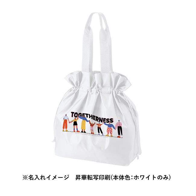 ポリ巾着トート（L）（SNS-0300531）｜名入れプリント専門店
