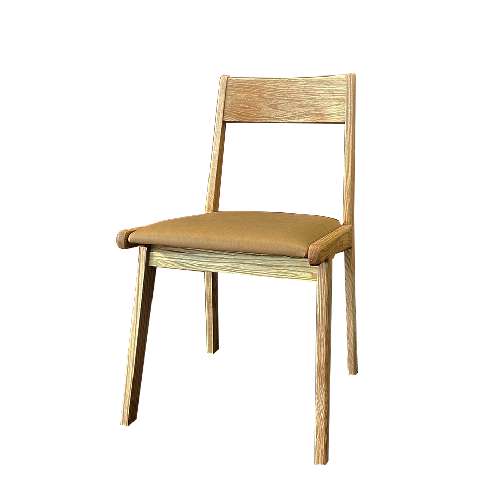 チェアMK-0006【送料無料】キャメル/オーク | NOCEノーチェ 家具