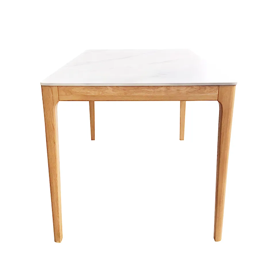 ダイニングテーブルCST-YB302-150【送料無料】ホワイト/オーク | NOCE