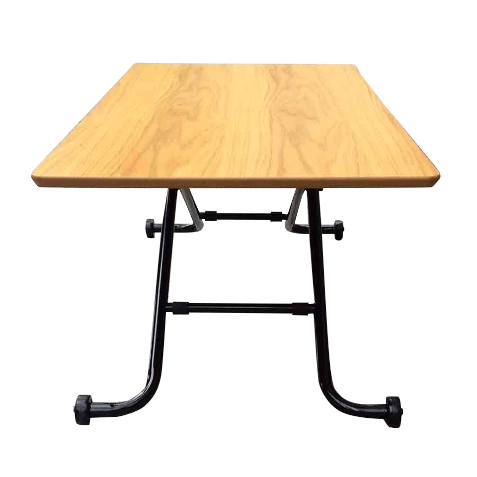 アジャスタブルテーブルBF6420【送料無料】 ブラック×オーク | NOCE