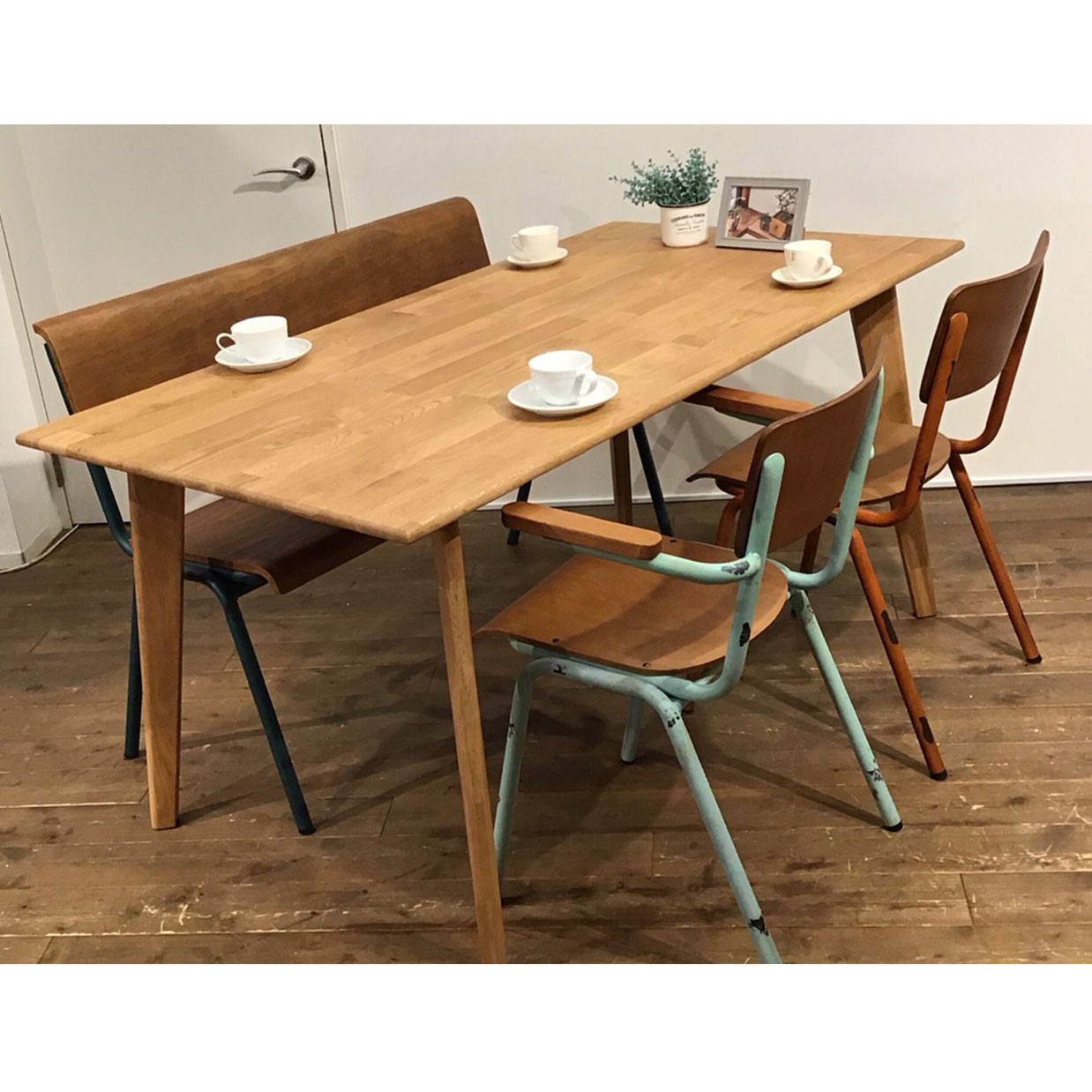 ダイニングテーブルMK-CH-10A【送料無料】ナチュラル | NOCEノーチェ