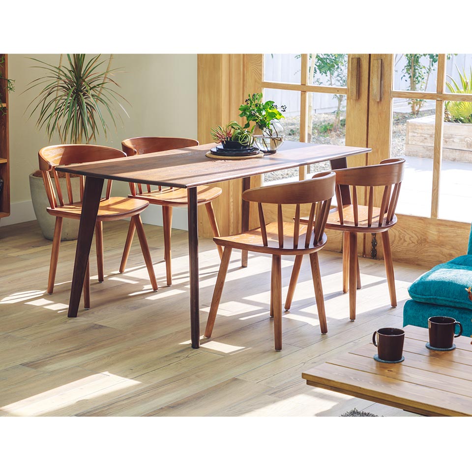 ダイニングテーブルMK-CH-10A【送料無料】ウォールナット | NOCE
