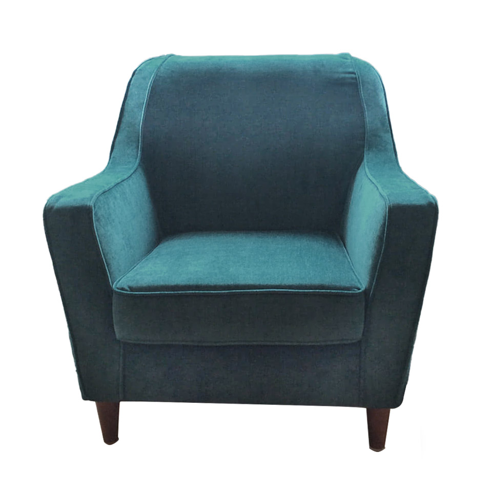 ソファTD1914 1人掛け【送料・開梱設置無料】 66Aブルー 通販