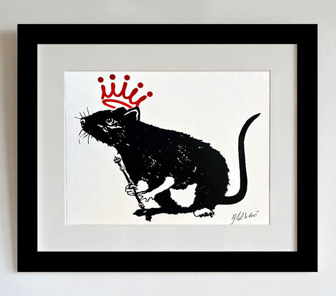 バンクシーの師匠と呼べるアーティスト「Blek Le Rat」 ー NOISEKING