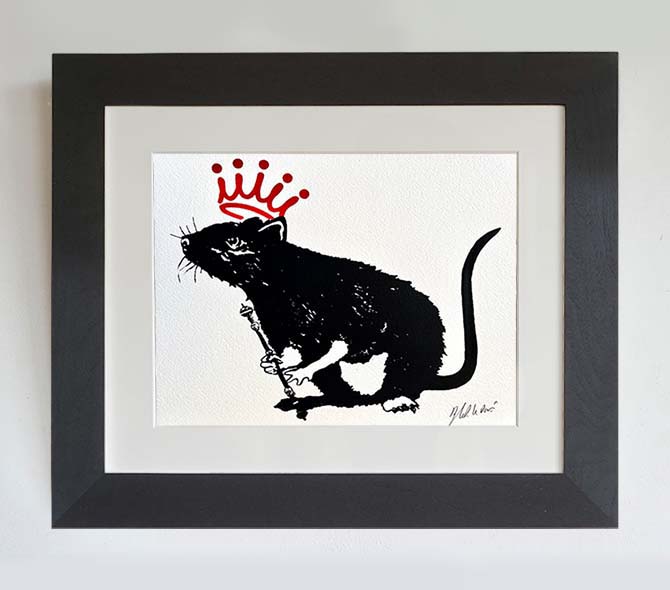 バンクシーの師匠と呼べるアーティスト「Blek Le Rat」 ー NOISEKING