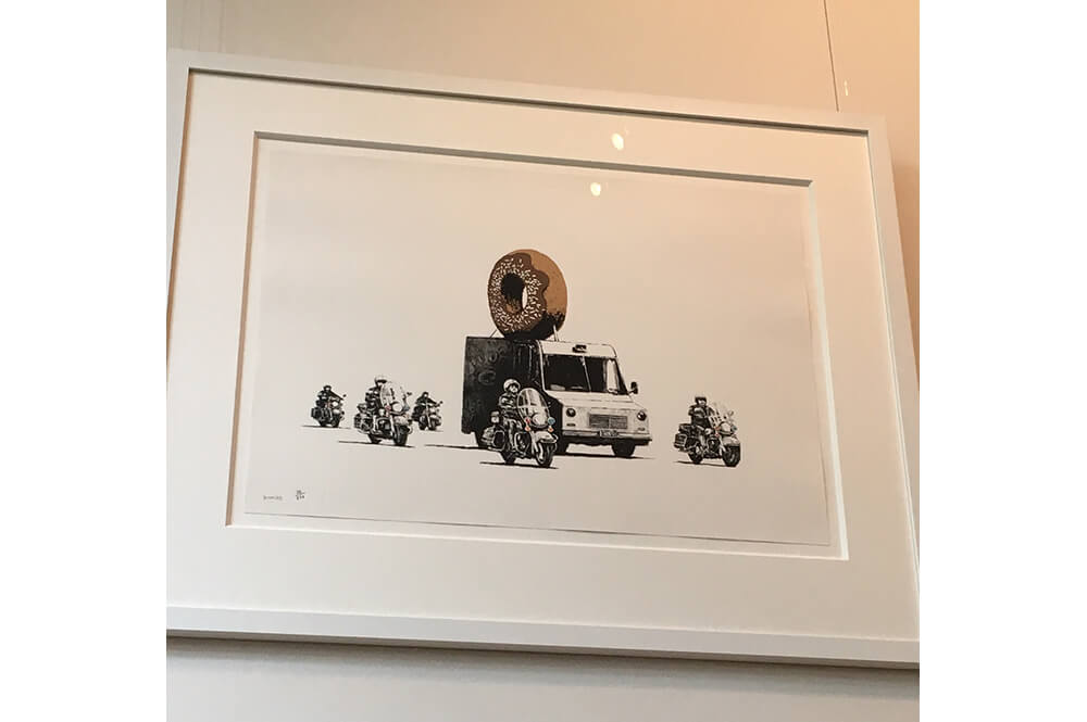 Banksy（バンクシー） -Donut ChocolateのCOA付き作品を販売 ー