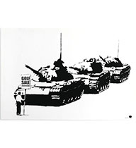 Banksy ポスター Golf Saleを通販で販売 ー NOISEKING ノイズキング