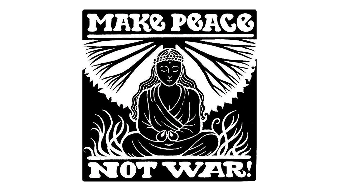 Make Peace Not War Sticker