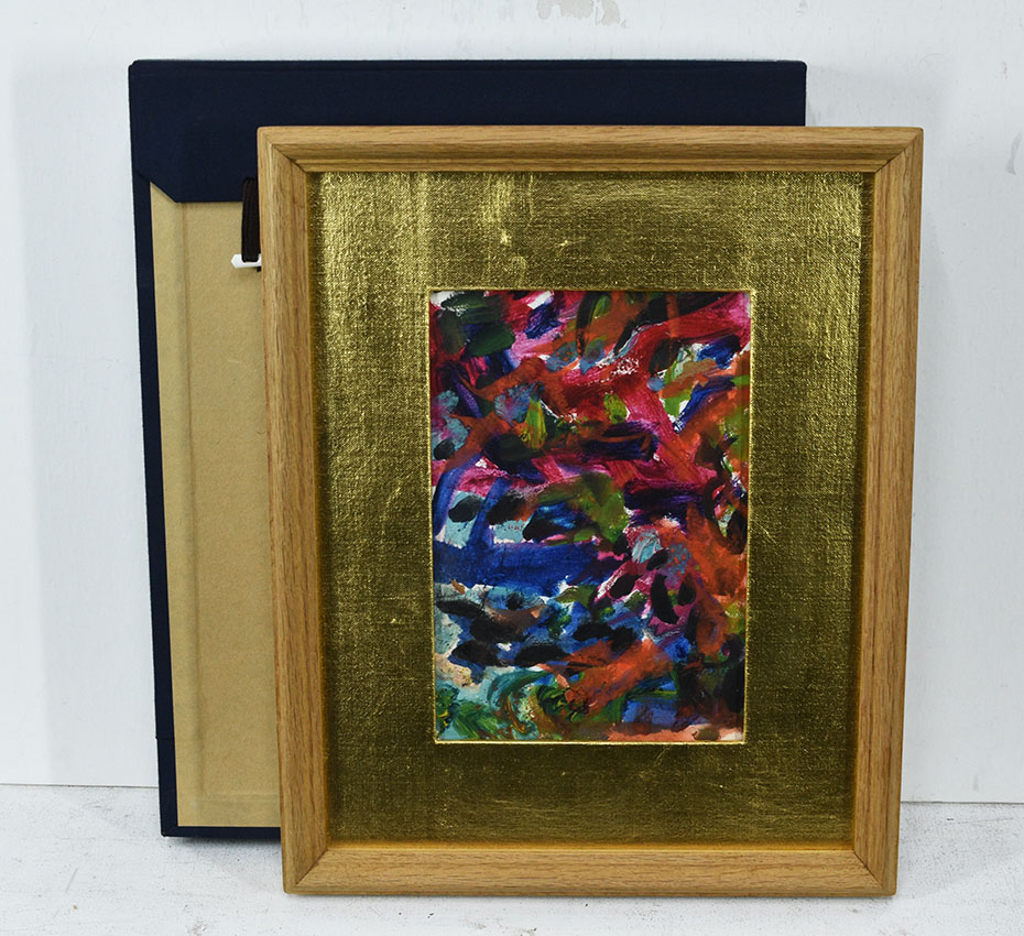 棟方志功画額「赤松図」 | Natsume Books