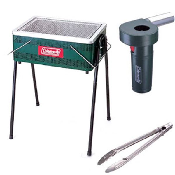 希少】Coleman ステンレス 2WAY グリル BBQコンロ 希少】Coleman
