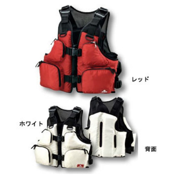 釣武者 石鯛メッシュートフローティングベスト 519173｜アウトドア用品