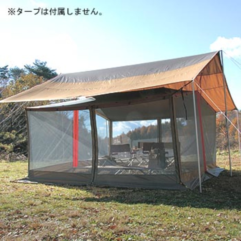 廃盤品】snow peak /タープスクリーン レクタL/蚊帳 【公式通販】