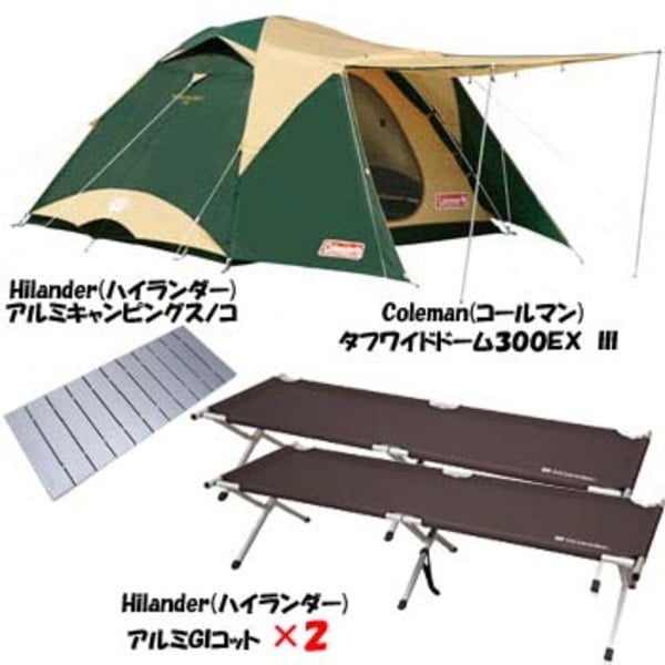 Coleman tough wide dome 300exⅢ コールマン テント Coleman Tough
