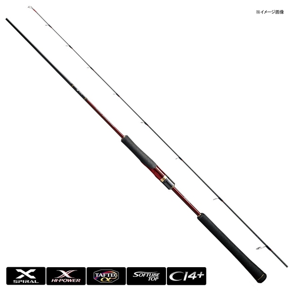 シマノ(SHIMANO) 17ゲーム炎月 S72M 378262｜アウトドア用品・釣り具