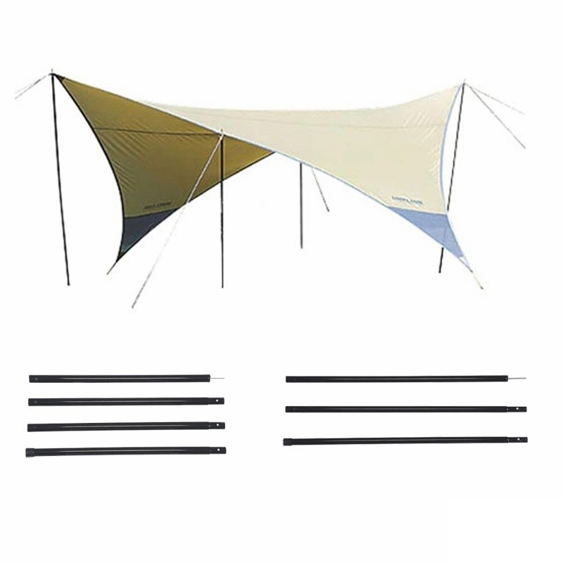 3点セット ツーリングドーム クロウ ヘキサタープソロ+REVOポール240 3