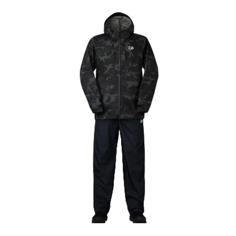 ダイワ レインスーツXL ブラック 上下セット ダイワ レインスーツの