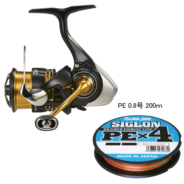 ナチュラム 23レガリス LT2500S-XH+シグロン PE×4 200m(お得な2点