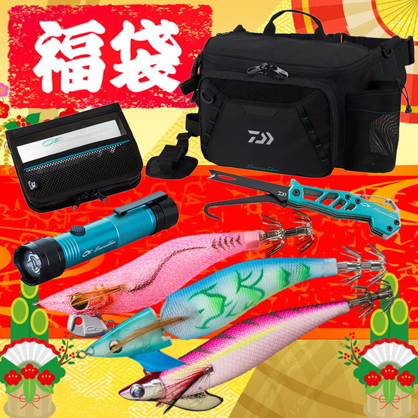 ダイワ(Daiwa) 【2026新春福袋】エメラルダス エギング用品7点セット