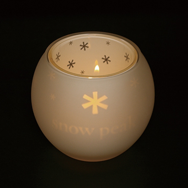 レア限定品】スノーピーク アスタリスク キャンドルグラス L『未使用品