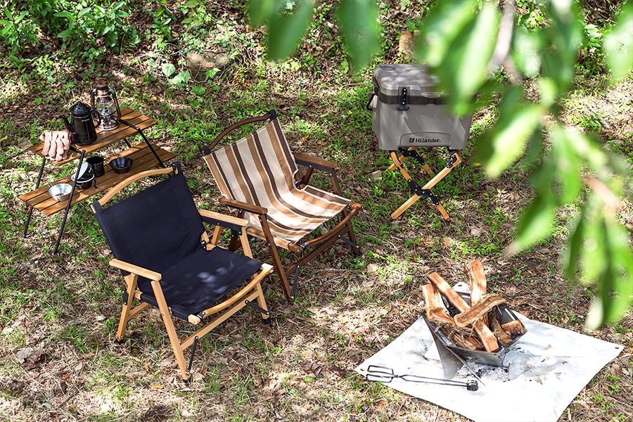 Hilander(ハイランダー) ウッドフレームチェア2【1年保証】 HCT-035