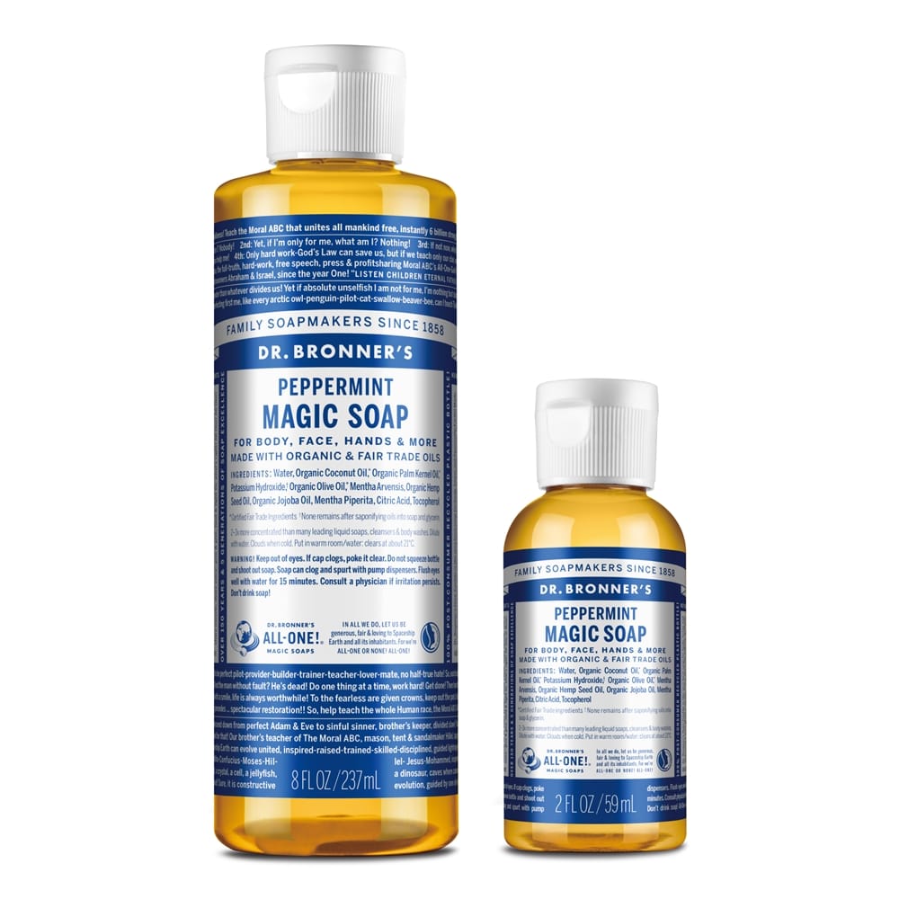 送料無料】ドクターブロナー マジックソープ ペパーミントセット 2025