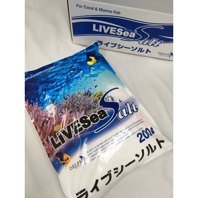 ライブシーソルト 200L - 海水魚ショップ ナチュラル