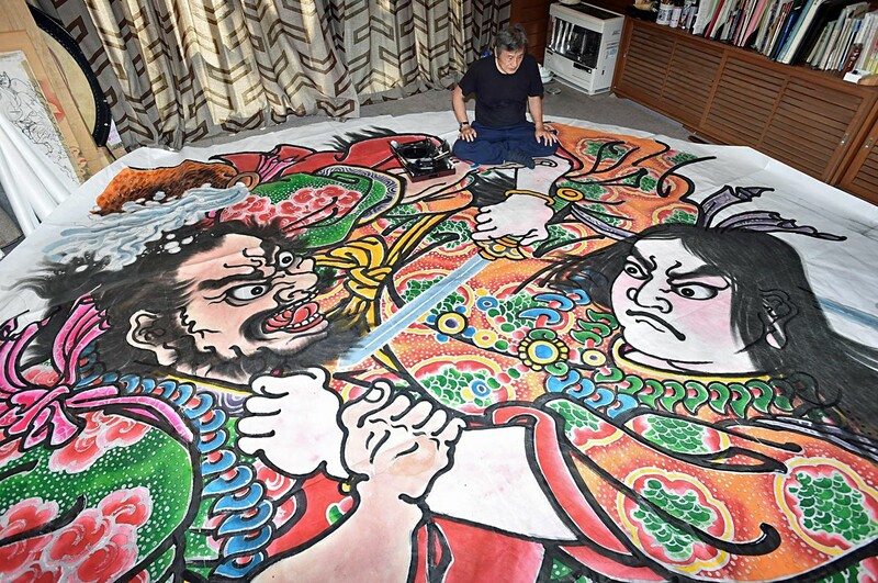 3年ぶりの弘前ねぷた、鏡絵が続々と完成｜なびたび北東北