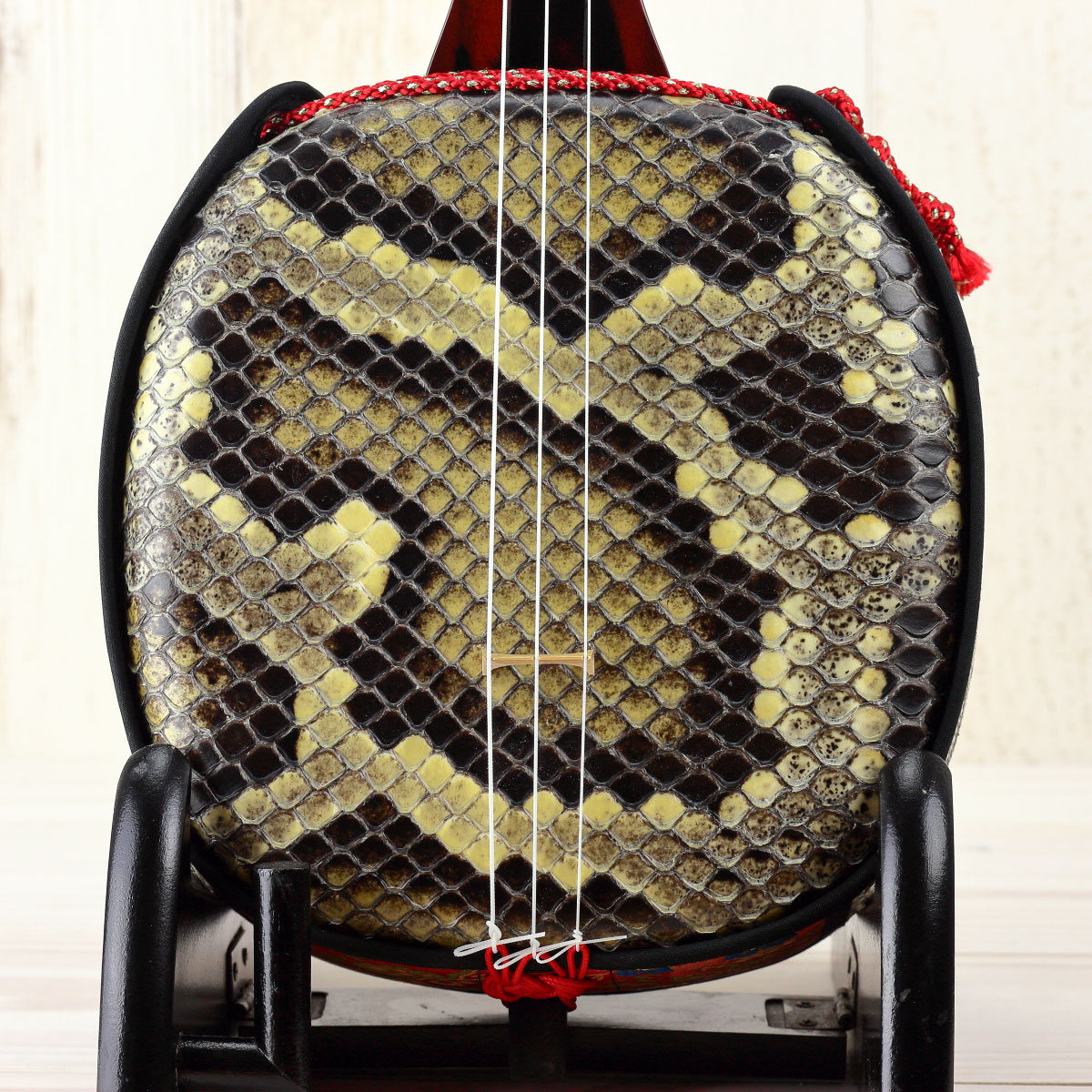 三線 本体 蛇皮模様 三線本体 蛇皮模様 3弦 人工革 沖縄 石垣 719lETlBOrL