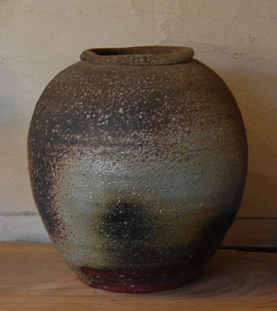 森本英助 備前かせ胡麻大壷 Bizen large jar by MORIMOTO Eisuke 商品