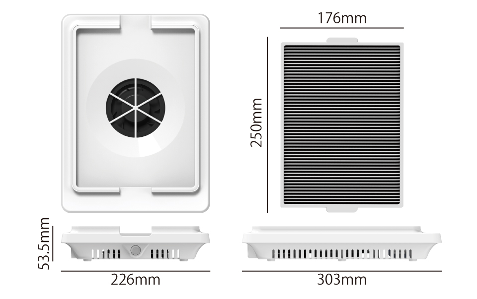 SHAREYDVA シンプルサイクロン集塵機 SLONE｜Nail ティーエーティー