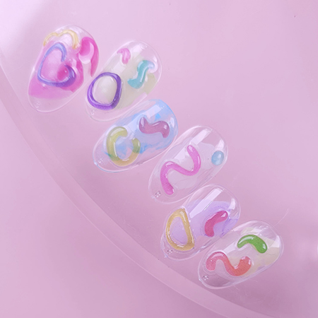 TAT - ICE GEL - マーブルリキッド パステル