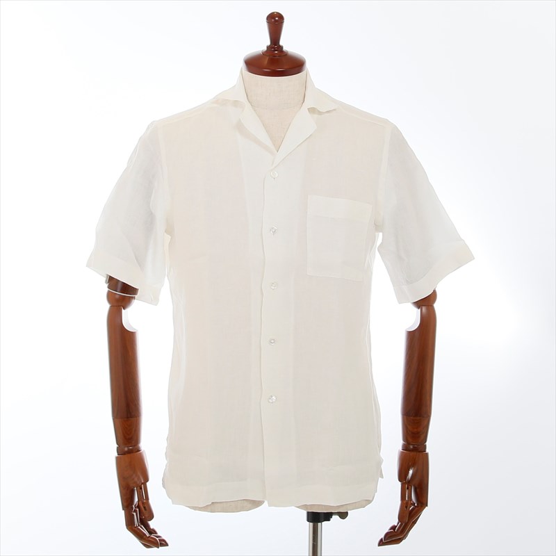 BAGUTTA【バグッタ】[春夏] オープンカラーシャツ MAUI ウォッシュド