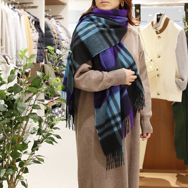 Joshua Ellis ジョシュアエリス [秋冬] カシミアストール 大判