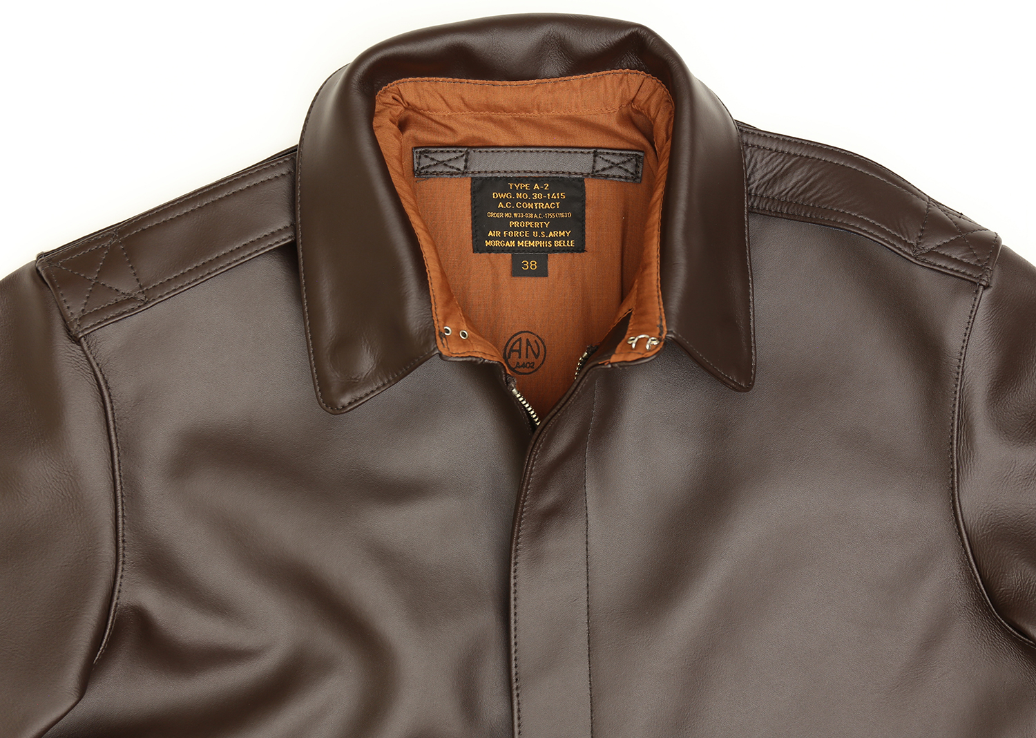 MORGAN MEMPHIS BELLE TYPE A-2 ミリタリーショップ 革ジャン 中田商店