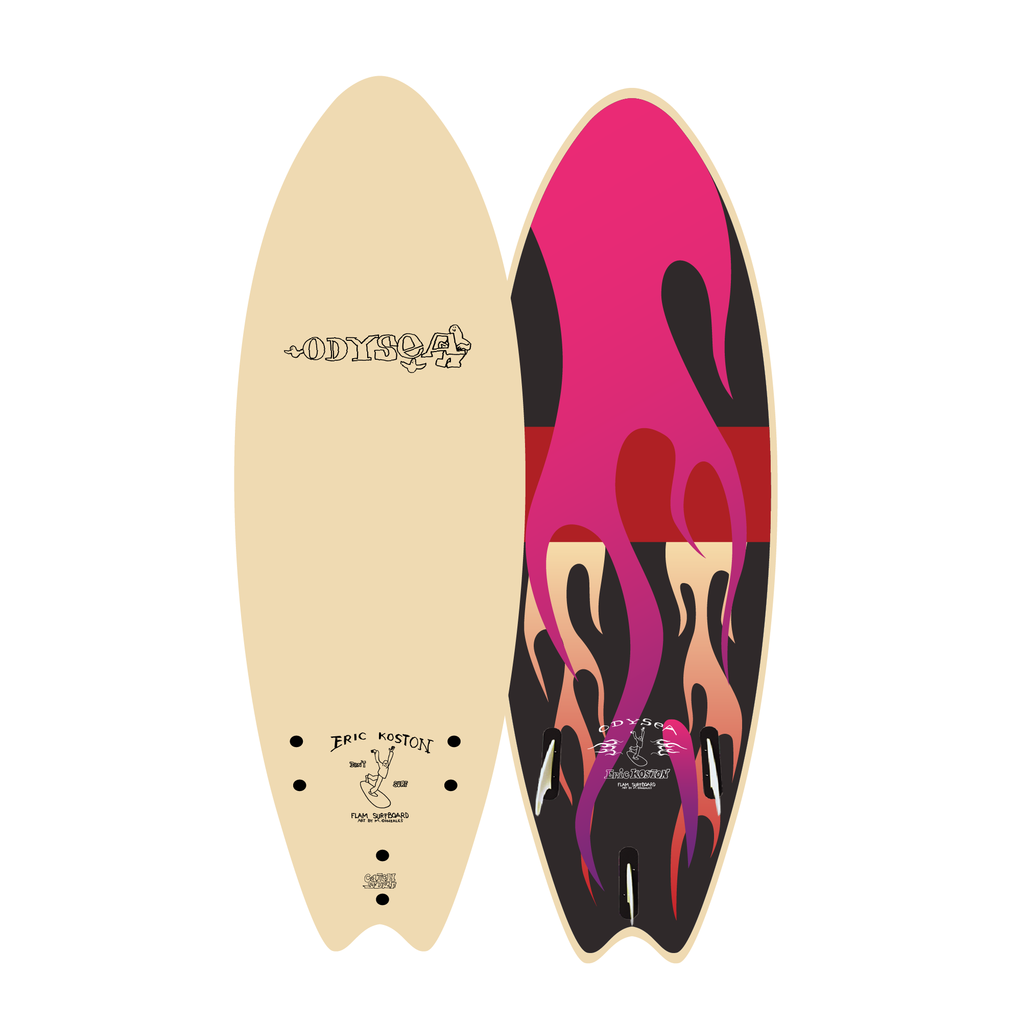 2022 ODYSEA SKIPPER FISH6'0″ / Koston x Gonzコラボモデル