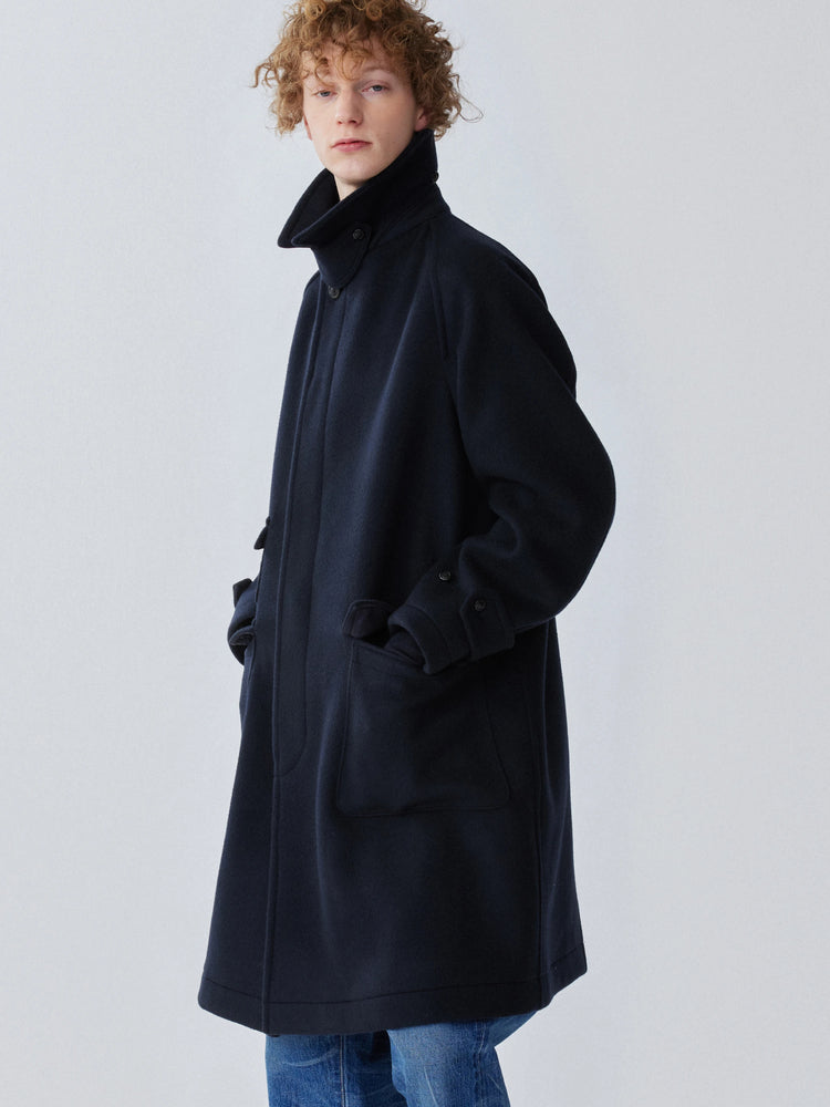 Namu Shop - Kaptain Sunshine Traveller Coat - Top Navy