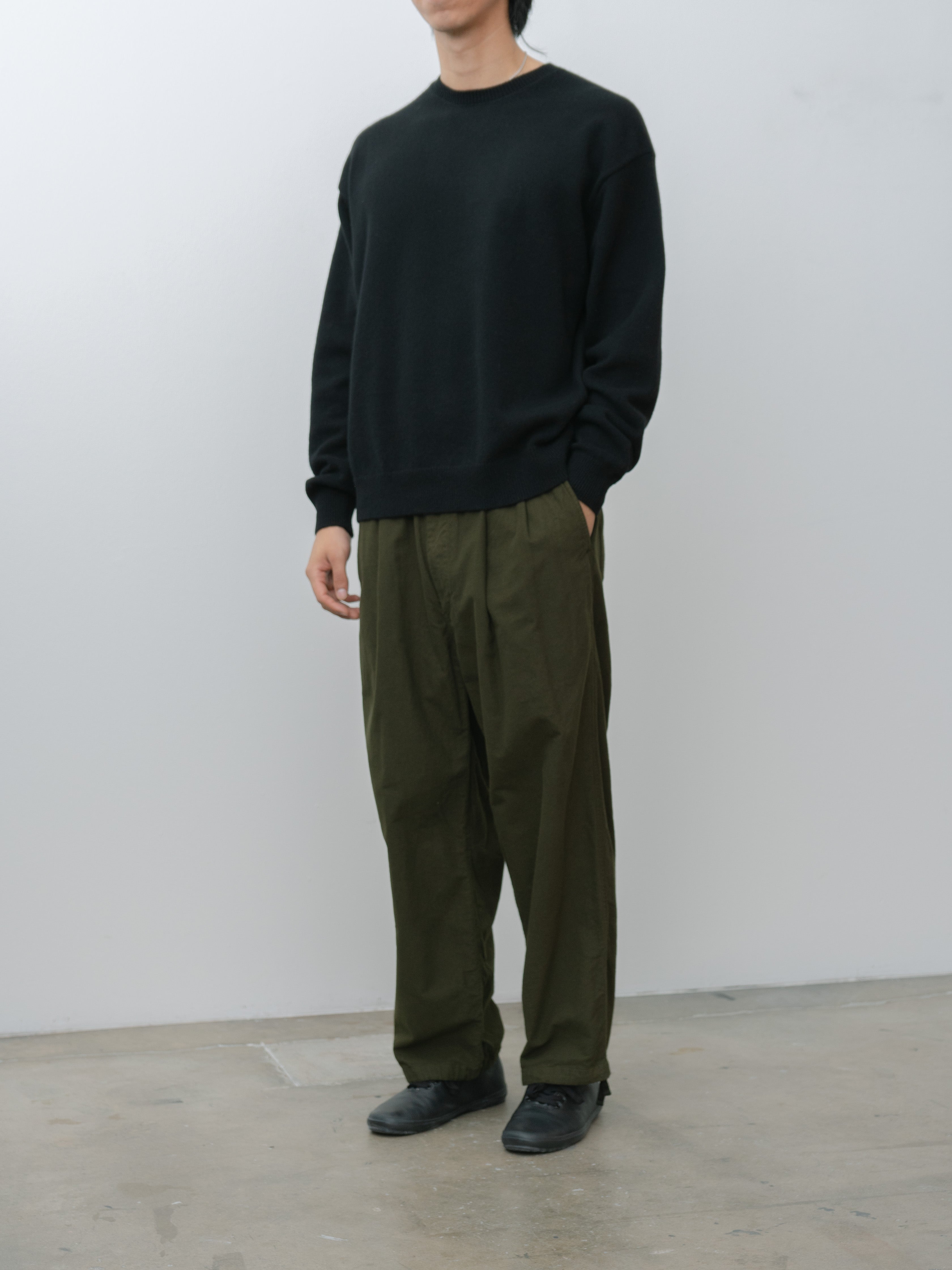 Namu Shop - Yoko Sakamoto Crewneck Knit - Black