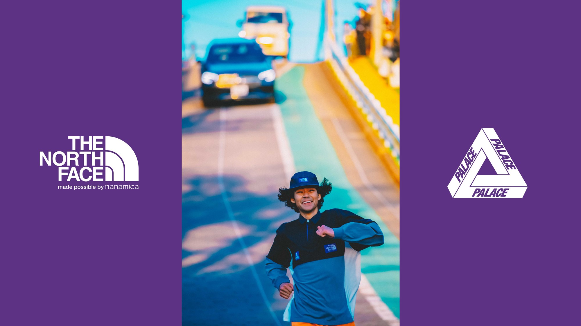nanamica / THE NORTH FACE Purple Label × PALACE SKATEBOARDS