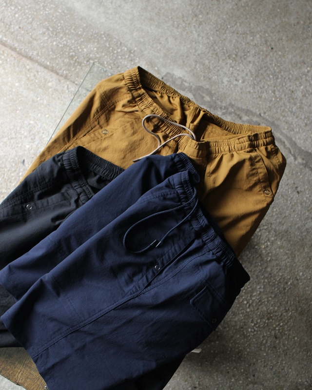 nanamica / ALPHADRYのカーディガンとショーツのセットアップ