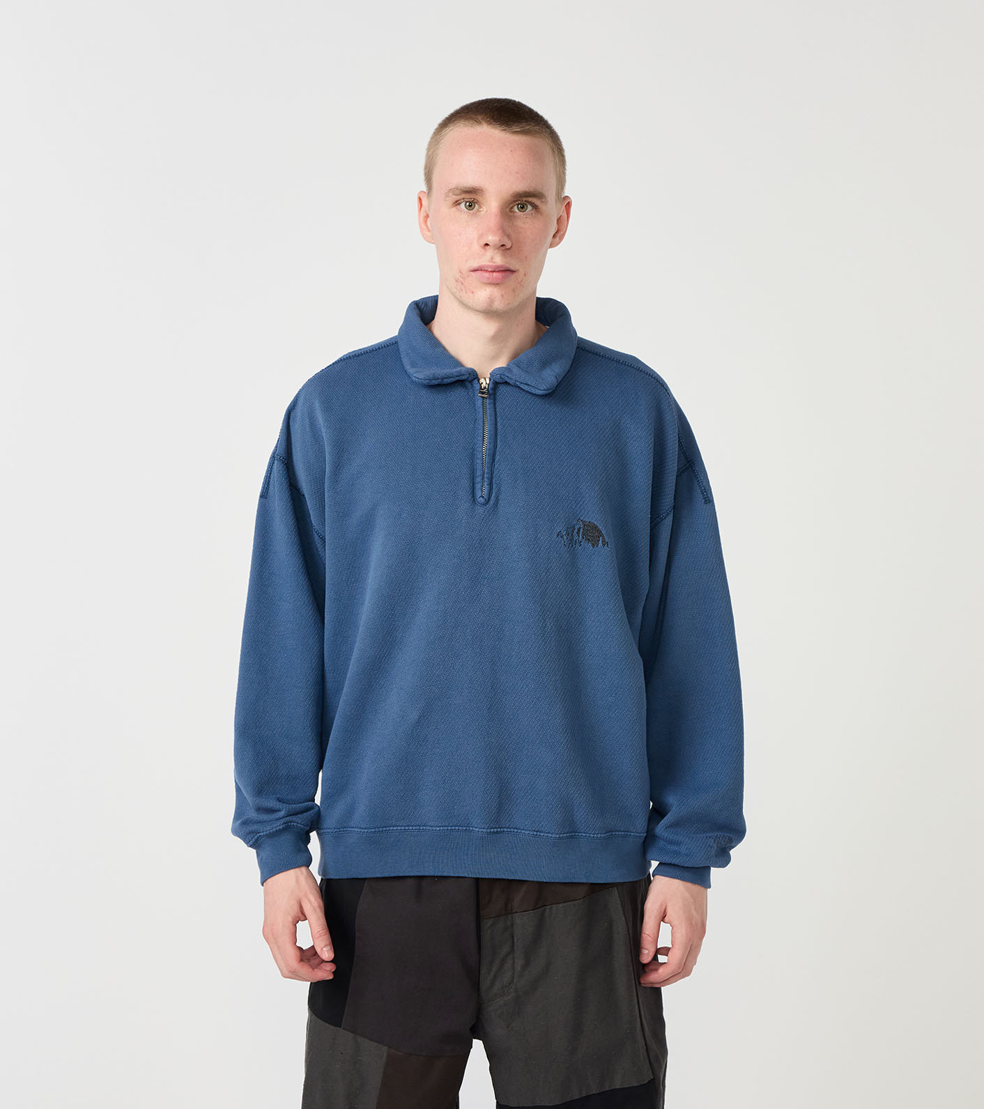 nanamica / Garment Dyed Field Half Zip