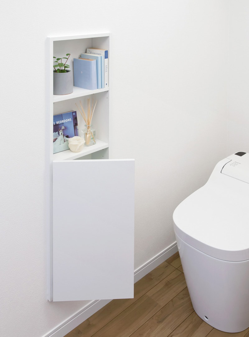 壁厚ニッチ収納・トイレ収納 | サニタ | 収納なら南海プライウッド